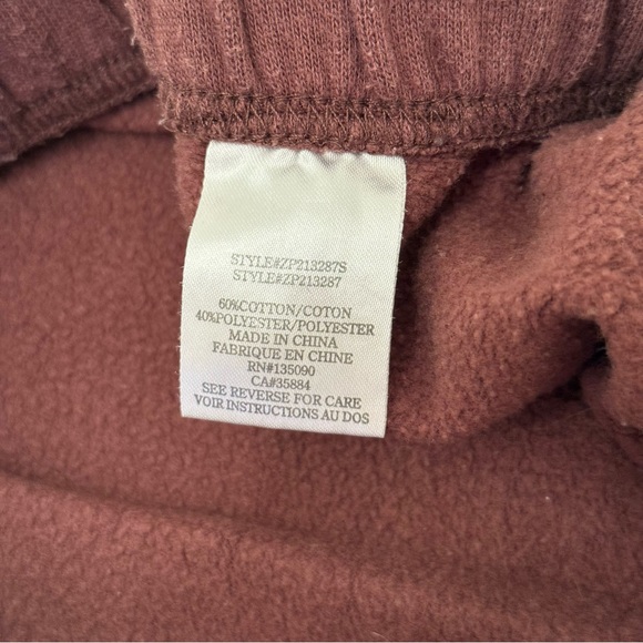 Z Supply Chocolate Brown Crewneck Sweatshirt & Jogger Set - Picture 8 of 9